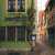Rothenburg Alley in Spring Jigsaw Puzzle