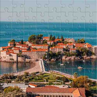 Insel Sveti Stefan