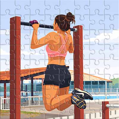 Entrenamiento al aire libre Rompecabezas