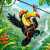 Toucan Tourist on a Zipline Jigsaw Puzzle