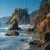 Brandungspfeiler im Olympic-Nationalpark Puzzle
