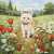 Kitten Among Wild Strawberries and Daisies Jigsaw Puzzle