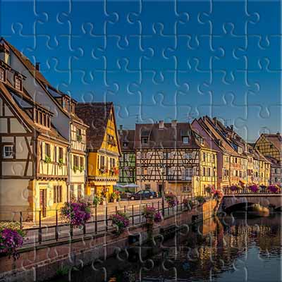 Historical Architecture of Alsace Jigsaw Puzzle