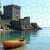 Bateau en bois et vieille forteresse Puzzle