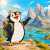A Jolly Penguin on a Mountain Walk Jigsaw Puzzle