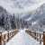 Mountain Winter Landscape With Spruces And A Bridge Jigsaw Puzzle