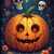 Halloween-Style Pumpkin Illustration Jigsaw Puzzle