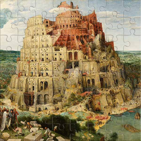 Der Turmbau zu Babel Puzzle