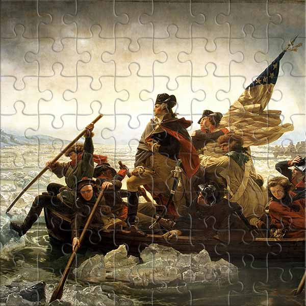 George Washingtons Überquerung des Delaware River Puzzle