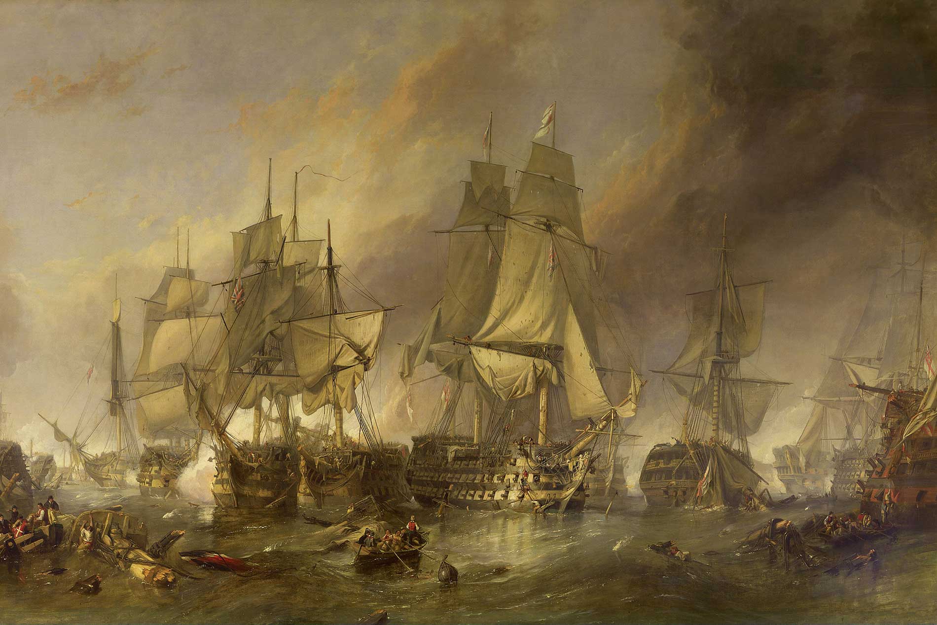 Die Schlacht von Trafalgar