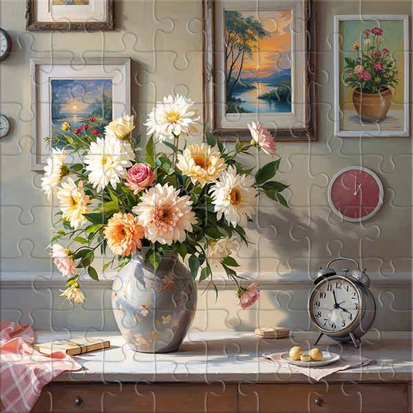 Astern und Erinnerungen Puzzle