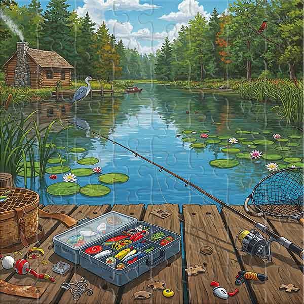 Angelwochenende Puzzle