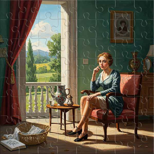 Im Zimmer der Zeit Puzzle