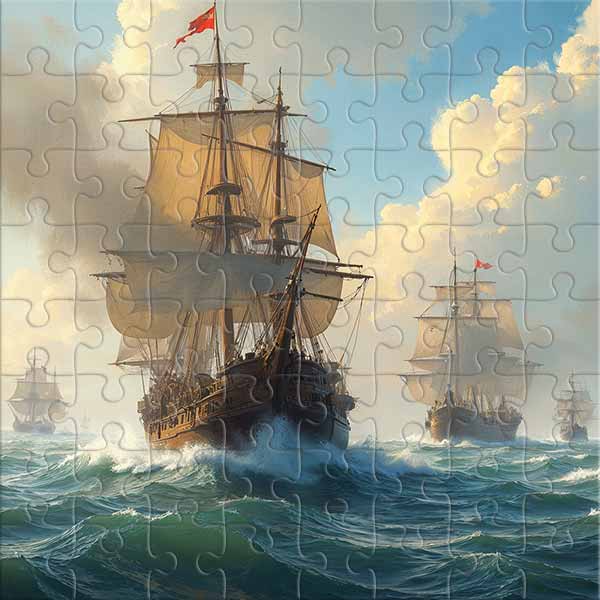 Zwischen Wind und Wellen Puzzle