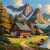 Autumn Tranquility in a Mountain Valley Jigsaw Puzzle Autumn Tranquility in a Mountain Valley Jigsaw Puzzle