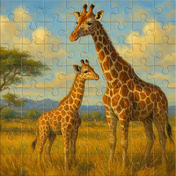 Nord-Giraffe Puzzle