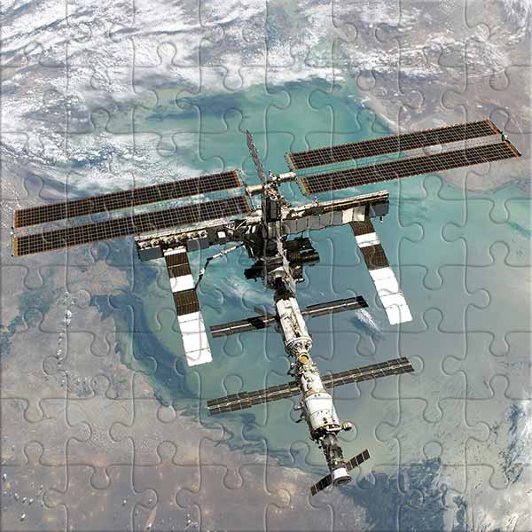 Internationale Raumstation Puzzle