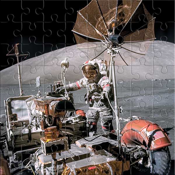 Lunar Roving Vehicle Puzzle